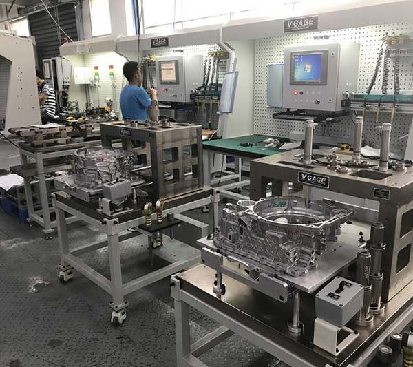 狗窝夹具式检具